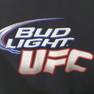 UFC x Bud Light Black T Shirt Large